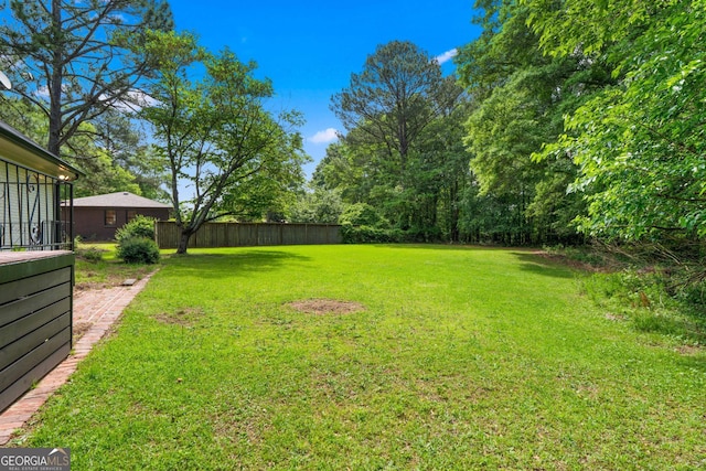 380 Grady Ave, Fayetteville, GA 30214 - view of yard with fence