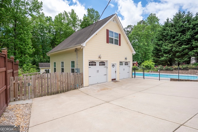 96 Grover Way, Dallas, GA 30157 - garage with fence and driveway