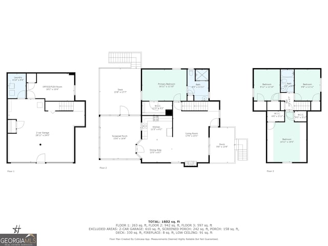 96 Grover Way, Dallas, GA 30157 - room layout