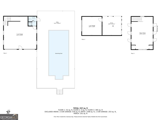 96 Grover Way, Dallas, GA 30157 - room layout