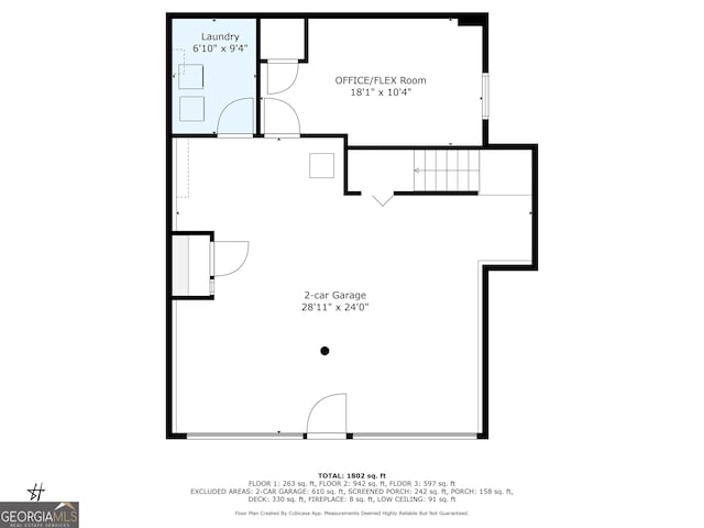 96 Grover Way, Dallas, GA 30157 - floor plan / room layout