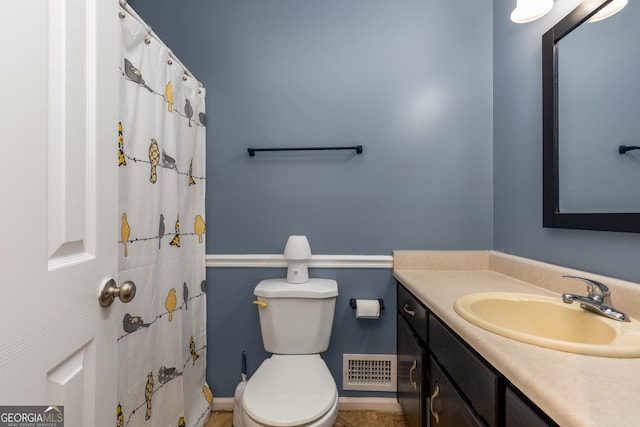 588 Peachtree Dr SE, White, GA 30184 - full bath featuring vanity and toilet