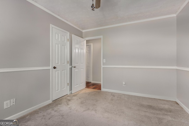 588 Peachtree Dr SE, White, GA 30184 - empty room with carpet flooring and ornamental molding