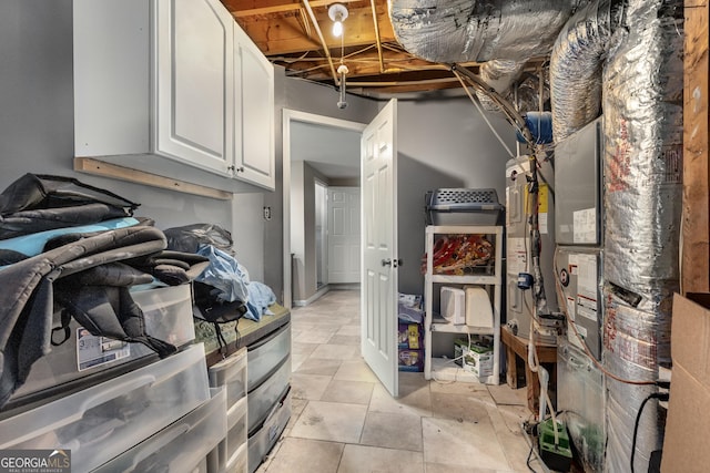 588 Peachtree Dr SE, White, GA 30184 - basement with light tile patterned flooring