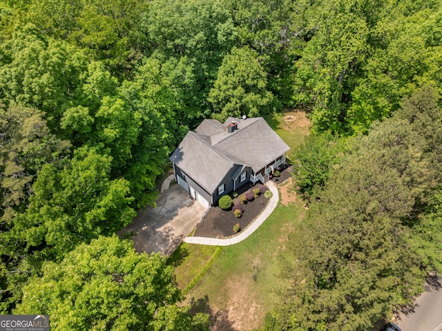588 Peachtree Dr SE, White, GA 30184 - view from above of property