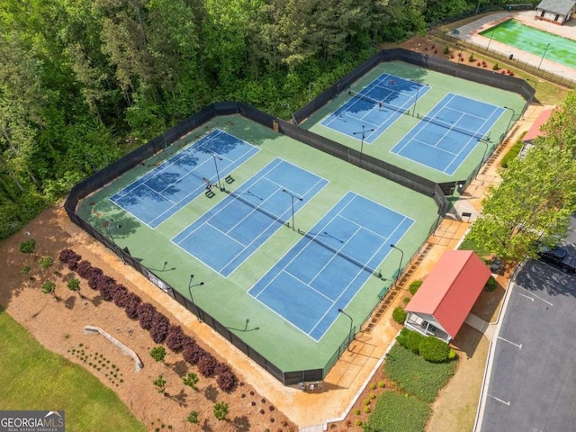 1126 Gate Post Ct, Powder Springs, GA 30127 - birds eye view of property