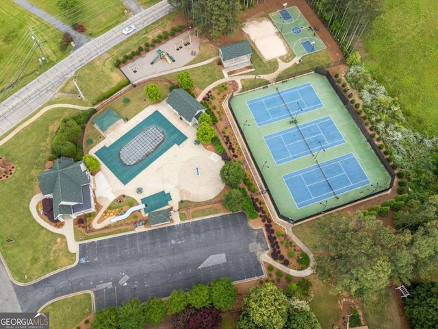 1126 Gate Post Ct, Powder Springs, GA 30127 - drone / aerial view