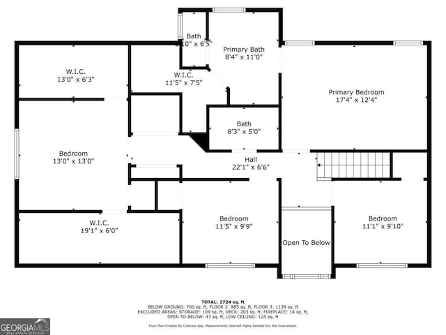 1126 Gate Post Ct, Powder Springs, GA 30127 - view of layout