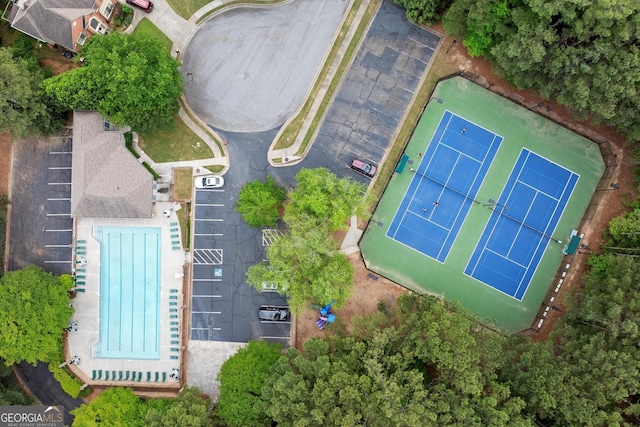 aerial view