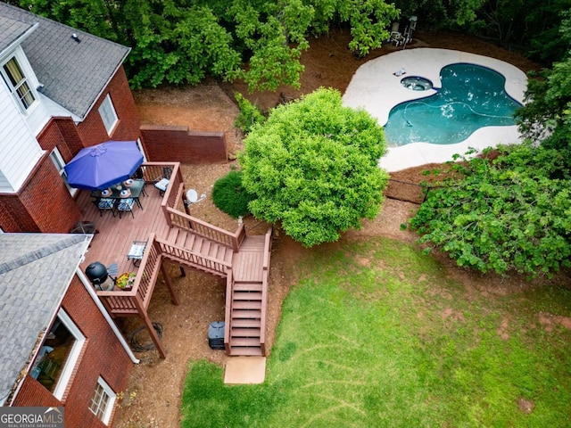 aerial view