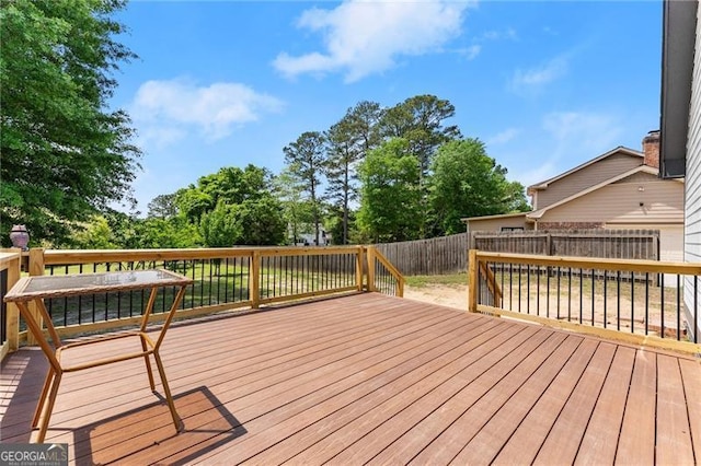 2979 Overwood Ln SW, Snellville, GA 30078 - deck with a fenced backyard