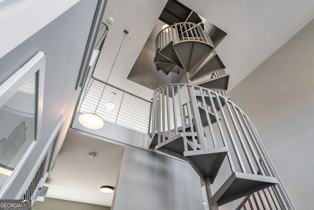 791 Wylie St SE Unit 912, Atlanta, GA 30316 - stairs with a high ceiling