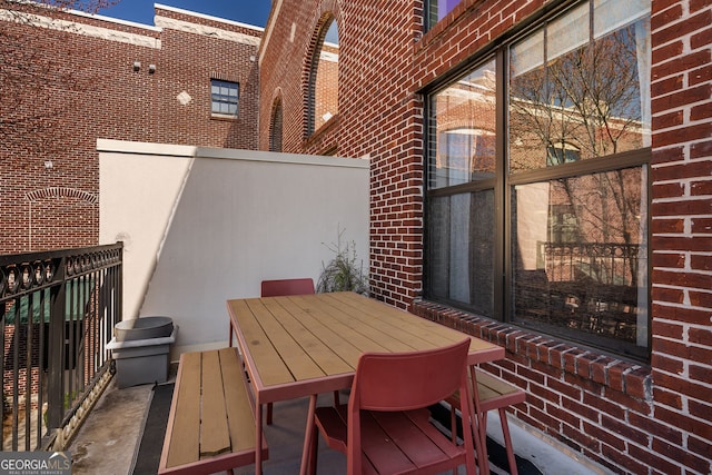 791 Wylie St SE Unit 912, Atlanta, GA 30316 - view of patio with outdoor dining area