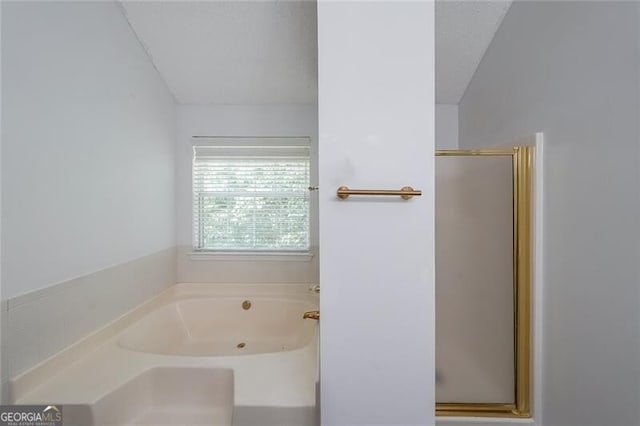 1528 Rogers Crossing Dr, Lithonia, GA 30058 - bathroom with a shower stall and a bath