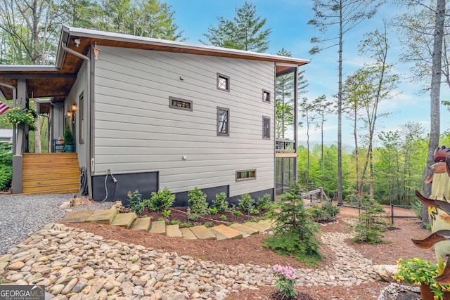 454 N Old Aska Rd, Blue Ridge, GA 30513 - view of side of home