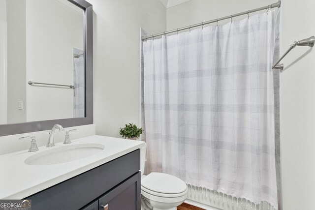 2201 Old Dallas Rd SW, Marietta, GA 30064 - bathroom featuring toilet and vanity
