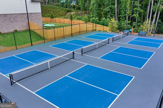 2201 Old Dallas Rd SW, Marietta, GA 30064 - view of sport court featuring fence and community basketball court