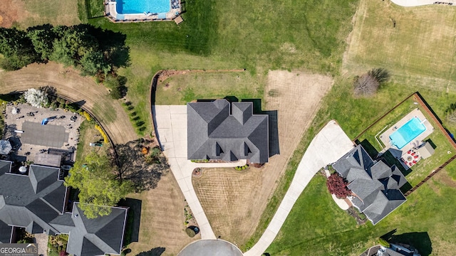 51 Montview Ct, Ringgold, GA 30736 - bird's eye view