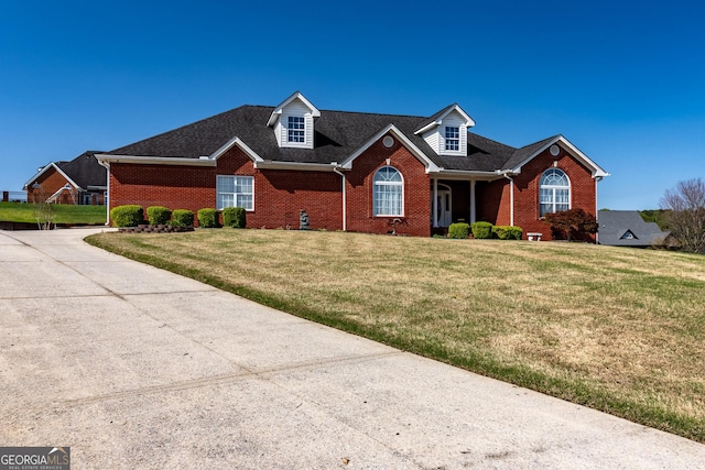 51 Montview Ct, Ringgold, GA 30736 - cape cod house with brick siding and a front lawn