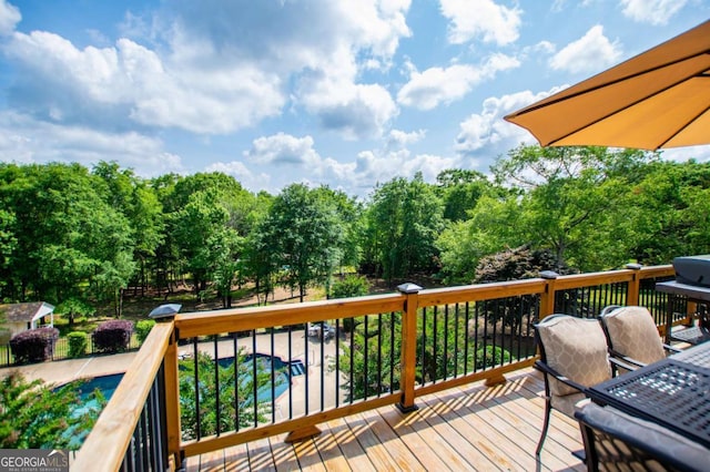 1745 Stripling Chapel Rd, Carrollton, GA 30116 - view of deck