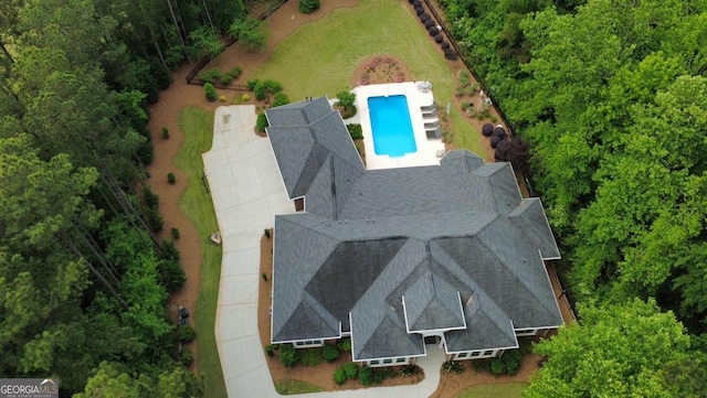 drone / aerial view