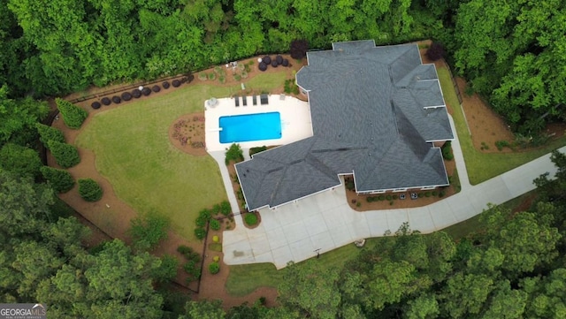 aerial view