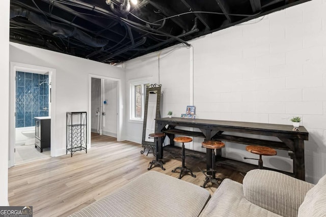 49 Baum Weg, Helen, GA 30545 - interior space featuring wood finished floors