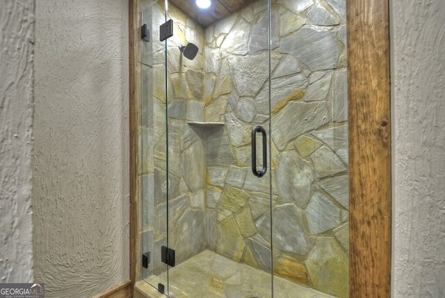 full bath with a stall shower