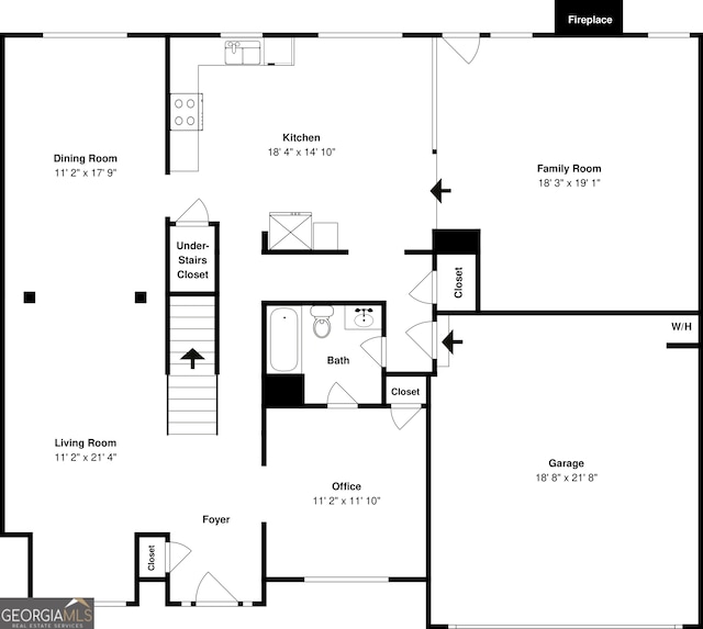 4140 Butternut Pl, South Fulton, GA 30349 - view of room layout