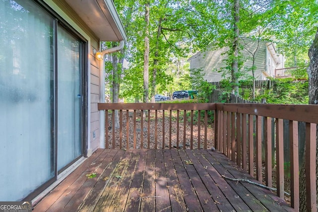 5723 Fieldstone Dr, Lithonia, GA 30038 - view of deck