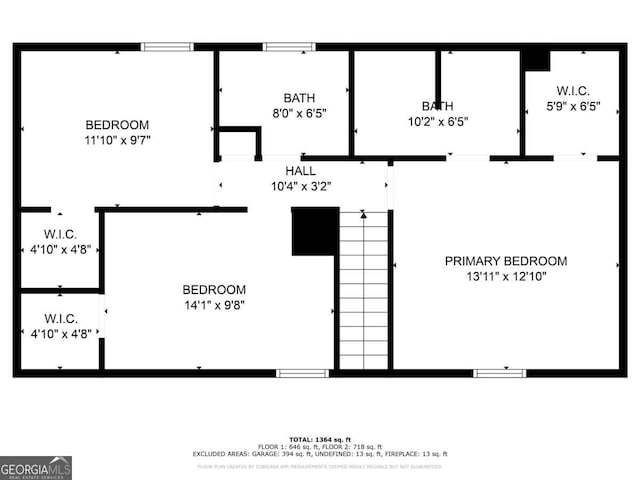 6351 Stablewood Way, Lithonia, GA 30058 - view of room layout
