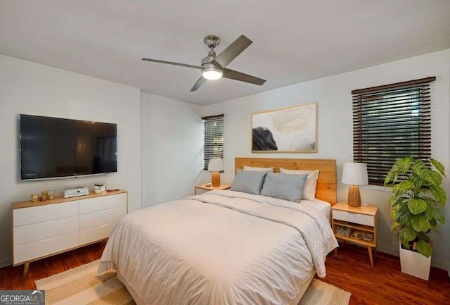 120 Alden Ave NW Unit C3, Atlanta, GA 30309 - bedroom featuring ceiling fan and wood finished floors