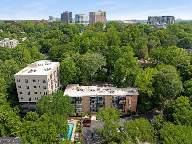 120 Alden Ave NW Unit C3, Atlanta, GA 30309 - aerial view with a view of city