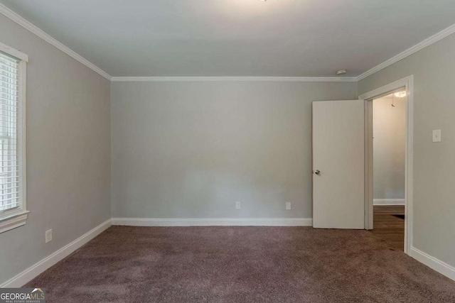 2465 Hogan Rd, Atlanta, GA 30344 - carpeted empty room featuring ornamental molding and healthy amount of natural light