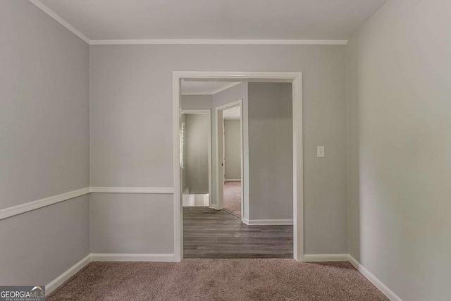 2465 Hogan Rd, Atlanta, GA 30344 - unfurnished room featuring carpet flooring and crown molding