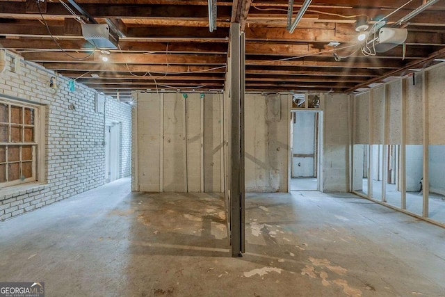2465 Hogan Rd, Atlanta, GA 30344 - view of unfinished basement