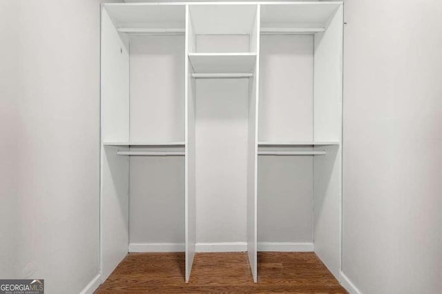 view of closet