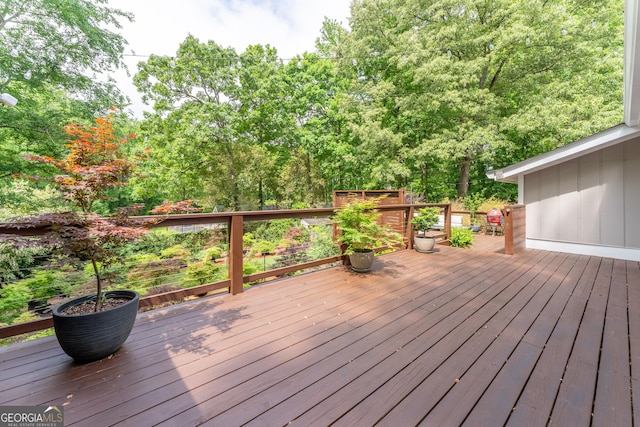 view of deck