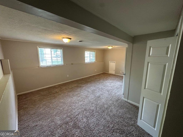 2036 Countydown Ln, Stone Mountain, GA 30088 - unfurnished room featuring carpet floors, baseboards, and a textured ceiling