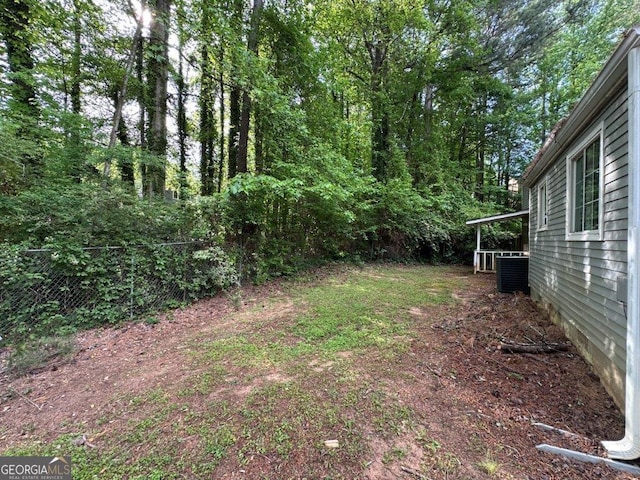 2036 Countydown Ln, Stone Mountain, GA 30088 - view of yard with central AC unit