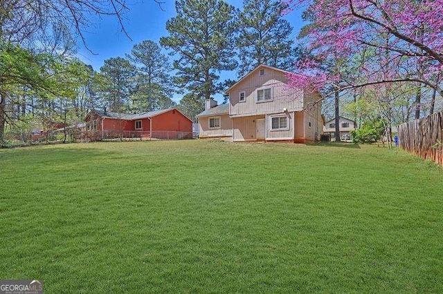 1045 Forest Path, Stone Mountain, GA 30088 - rear view of property