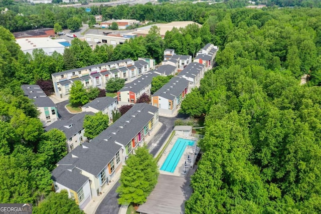 1346 Peter Haughton Way NW, Atlanta, GA 30318 - aerial view of a pool