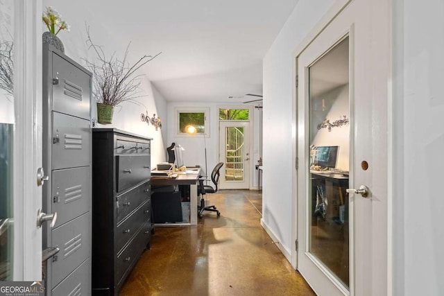 1346 Peter Haughton Way NW, Atlanta, GA 30318 - office with concrete floors