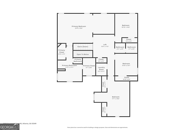 5601 Savannah River Rd, Atlanta, GA 30349 - plan