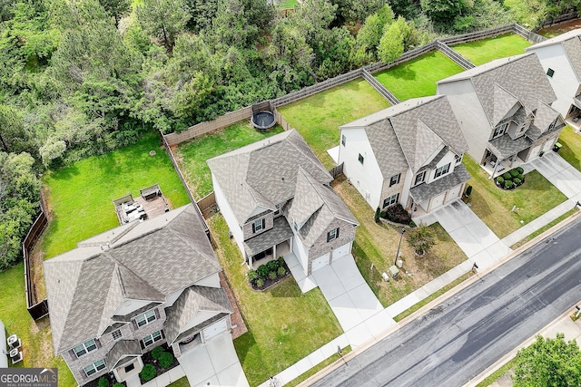 5601 Savannah River Rd, Atlanta, GA 30349 - bird's eye view featuring a residential view