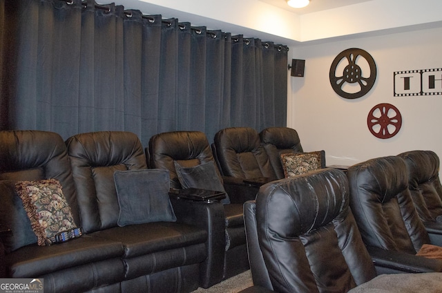 view of cinema room