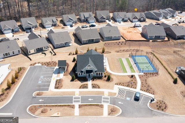 109 Aspen Way, Dallas, GA 30157 - drone / aerial view with a residential view
