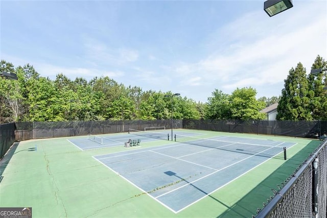 238 Diamond Valley Pass, Canton, GA 30114 - view of sport court with community basketball court and fence