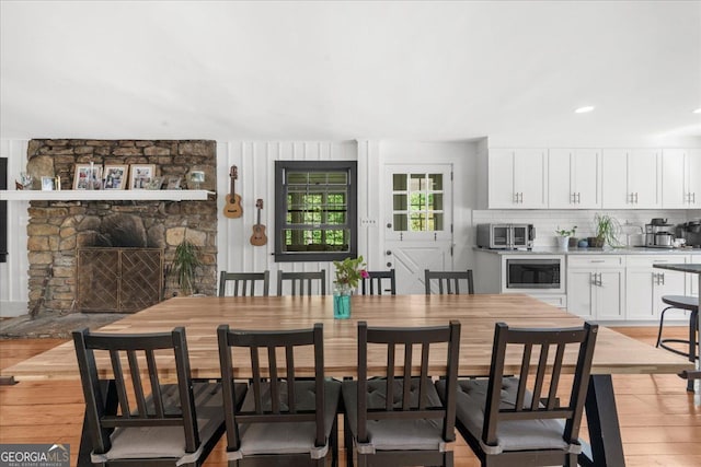 45 Michelle Cir NE, Atlanta, GA 30342 - dining space with light wood-style flooring