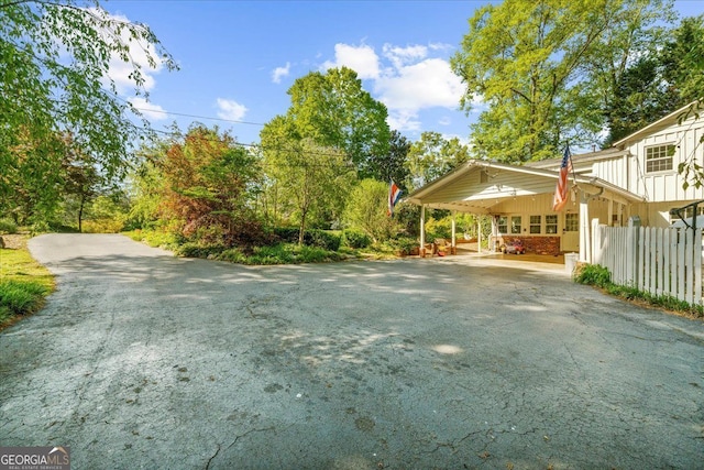 45 Michelle Cir NE, Atlanta, GA 30342 - view of asphalt driveway